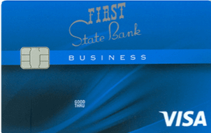 First state bank visa card